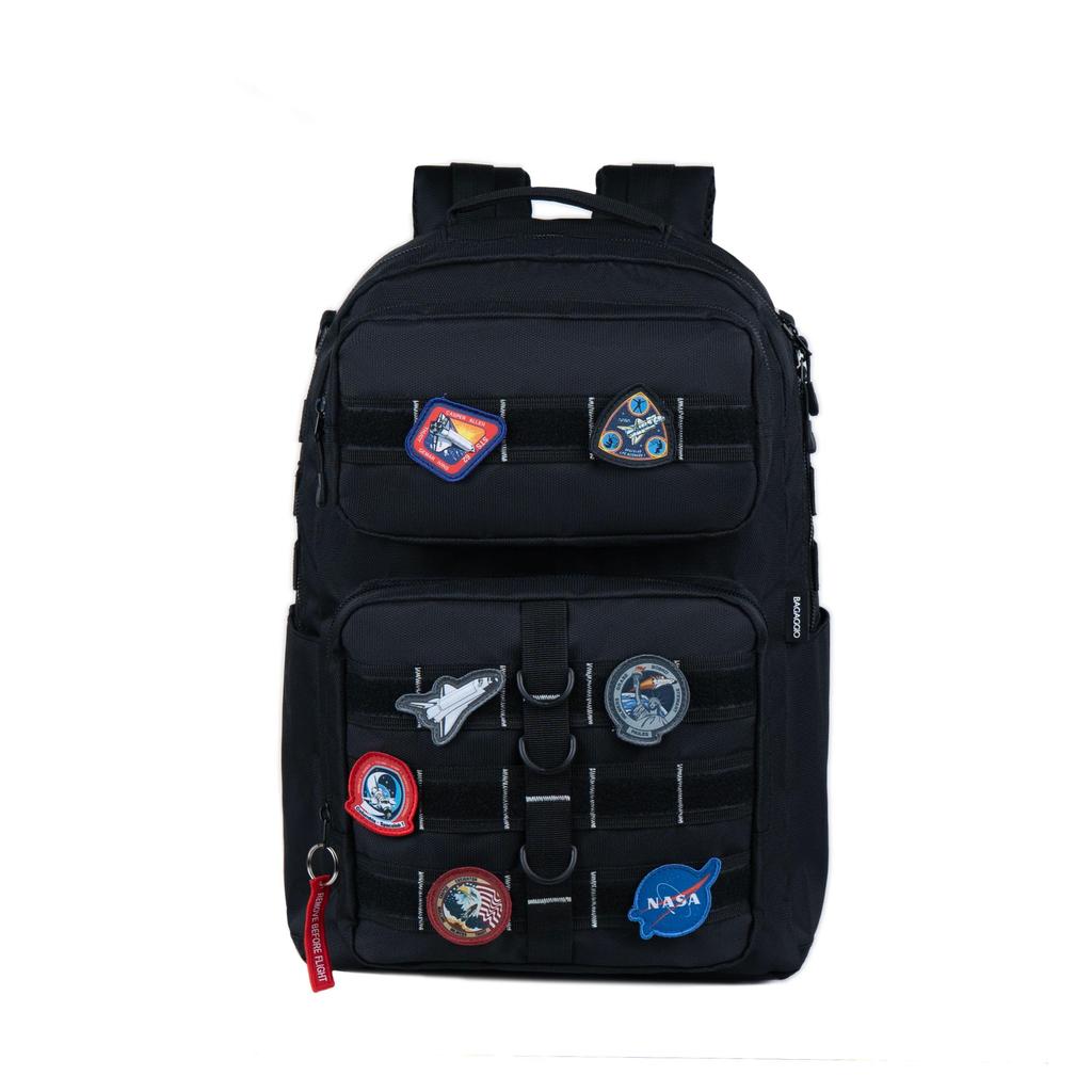 Mochila Escolar Masculina Espacial Nasa Preta em Oferta na Shopee