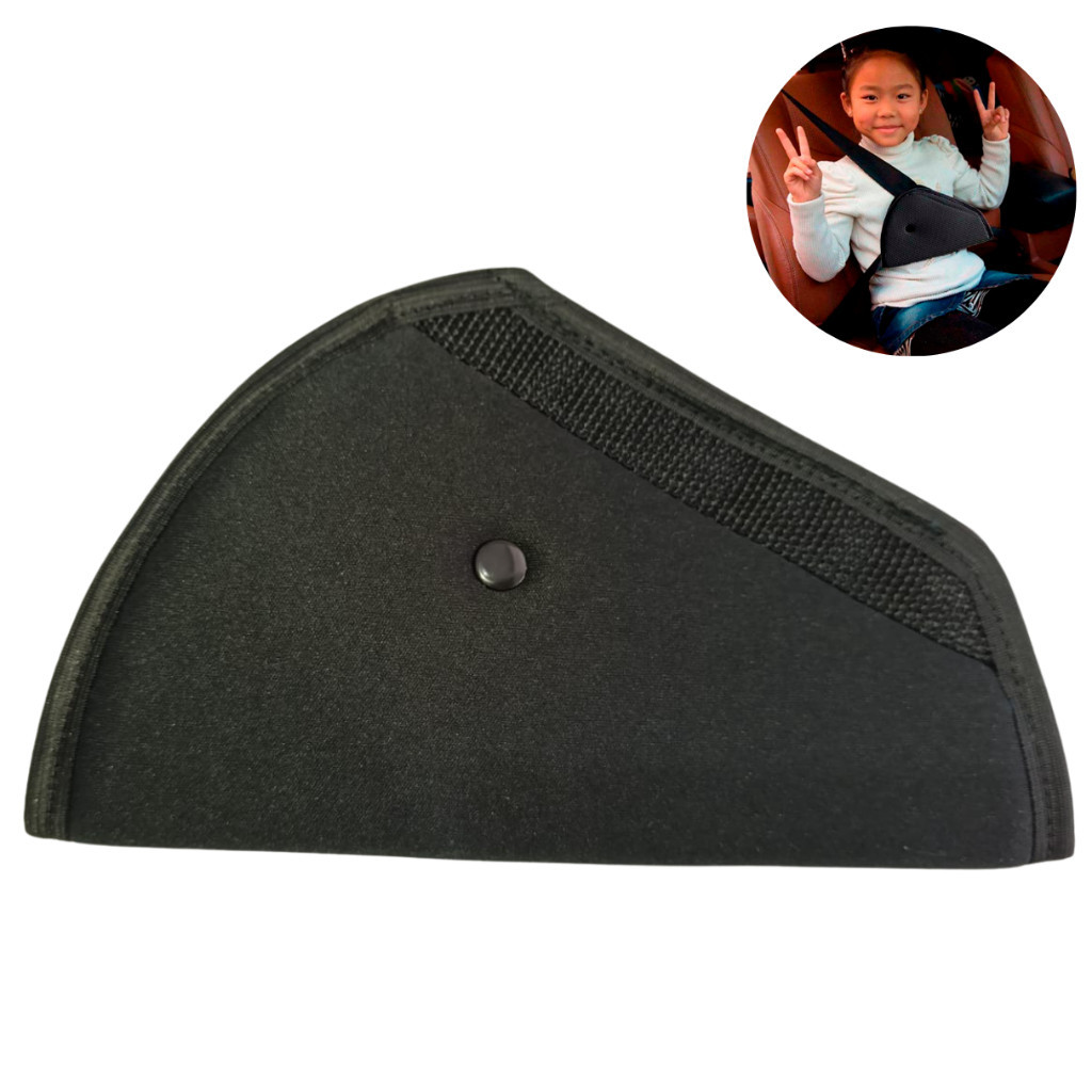 Ajustador Protetor Almofada Cinto de Segurança Carro Infantil.