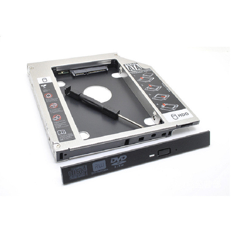 12.7/9.5/9.0mm sata3 Notebook unidade óptica suporte de disco rígido Universal ssd suporte de unidade de estado sólido
