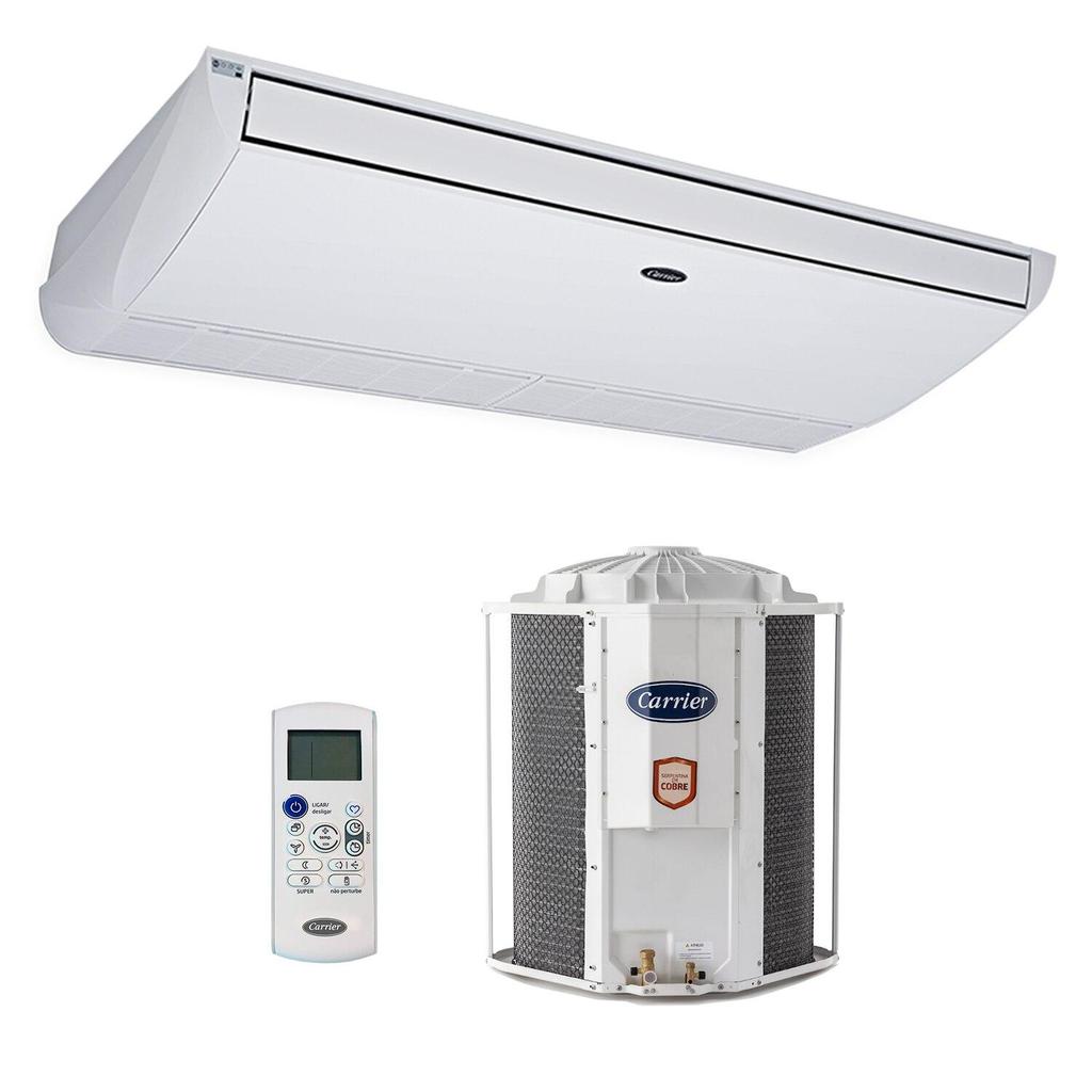 Ar-Condicionado Split Teto 64000 BTUs Carrier Xperience Só Frio 42ZQB64C5/38CCW064235MC 380V Trifásico
