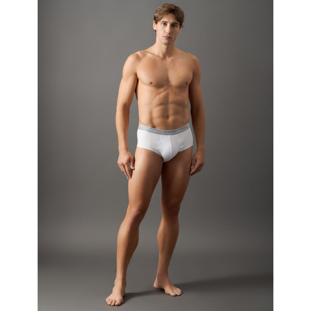 Kit 2 Underwear Brief de Algodão Clássica Cuecas Calvin Klein - Mescla