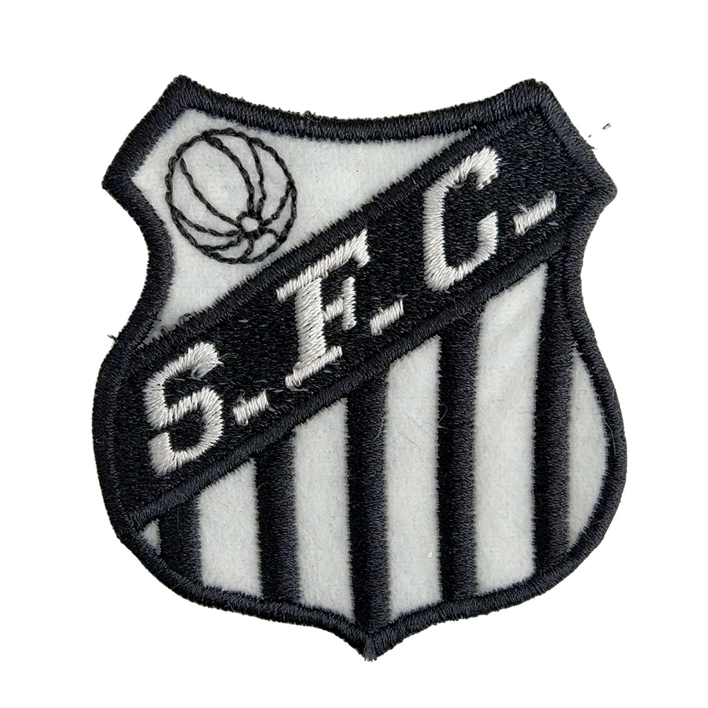 Aplique Bordado N8 - Futebol - Santos
