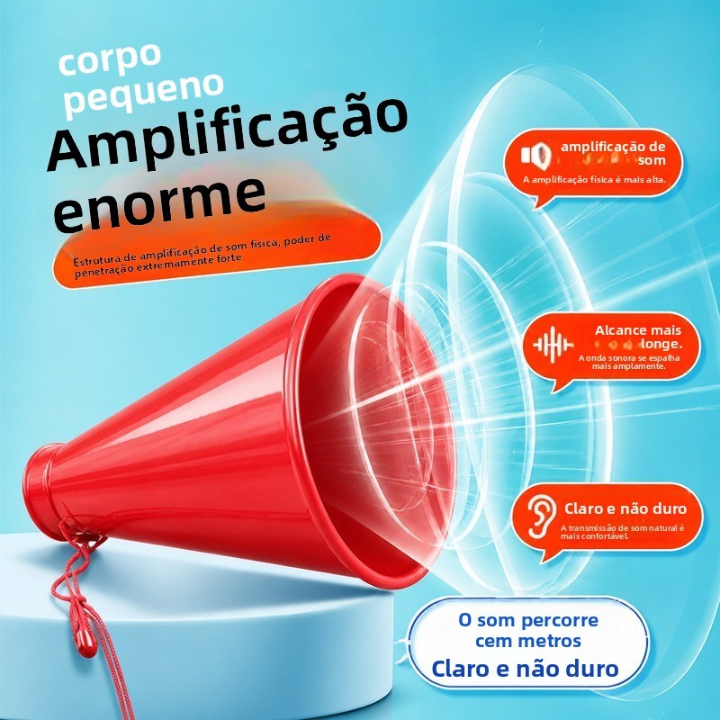 Cornetas de torcida, acessórios de animação para eventos esportivos escolares, cornetas de futebol, dispositivos de palm