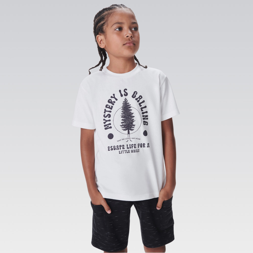 Conjunto Infantil Menino Hering Camiseta Bermuda Cargo Kids
