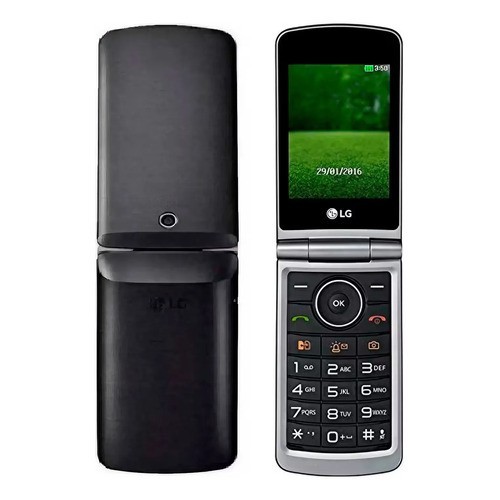 Celular Antigo Som Alto P/ Idoso Teclado Letras Grandes 4g Azul-escuro