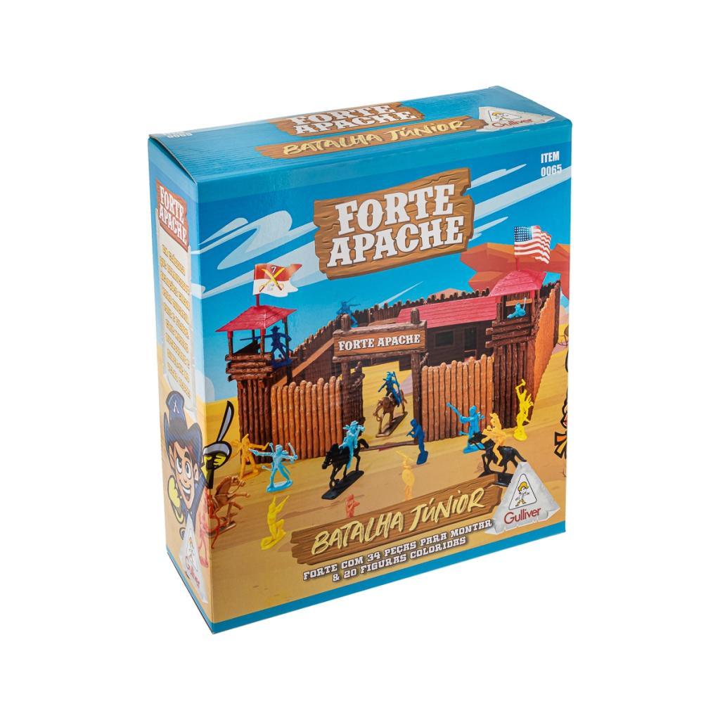 Forte Apache Gulliver Brinquedo Montar Velho Oeste