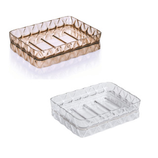 Saboneteiras Porta Sabonete Barra Pia Banheiro Lavabo Lavanderia Luxo Organização Elegante Acrílico em Oferta na Shopee