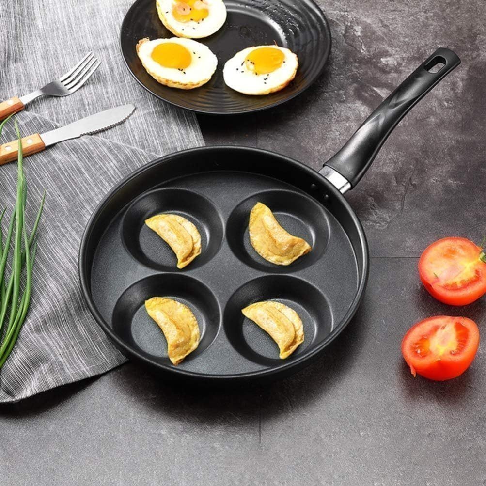 Frigideira Antiaderente Multiuso 4 em 1 Fazer Panquequeira Sanduíche Lanches Omeleteira
