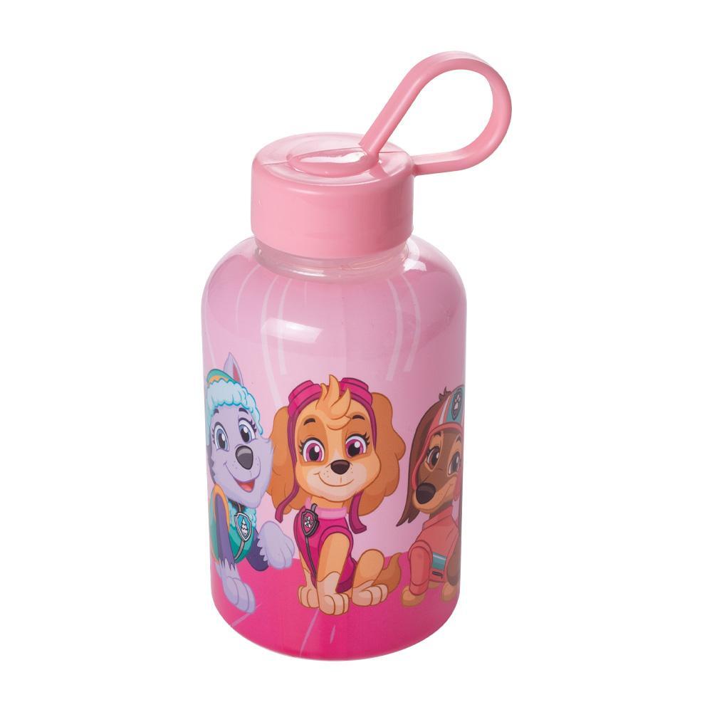 Garrafa 280 ml Patrulha Canina Filhotes Rosa Plasútil em Oferta na Shopee