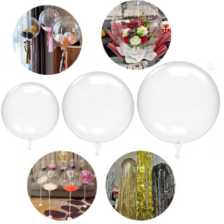 Balão Bubble Bolha de Ar Decoração e Festa - Transparente cristal