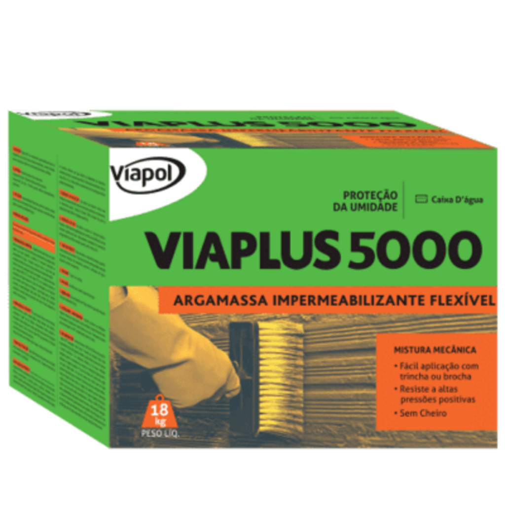 Impermeabilizante Viaplus 5000 18kg Viapol