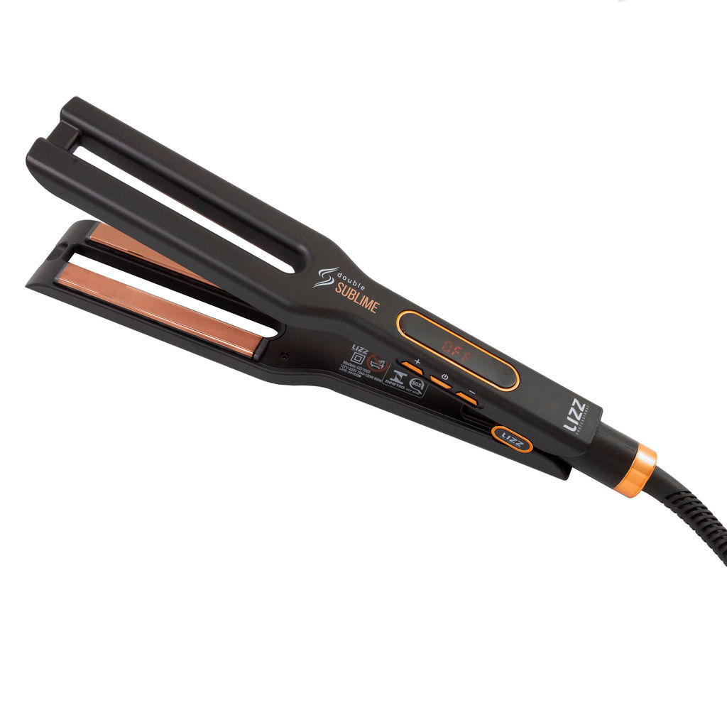 Prancha Alisadora Profissional Double Sublime 250°C/480°F – Lizz Pro em Oferta na Shopee