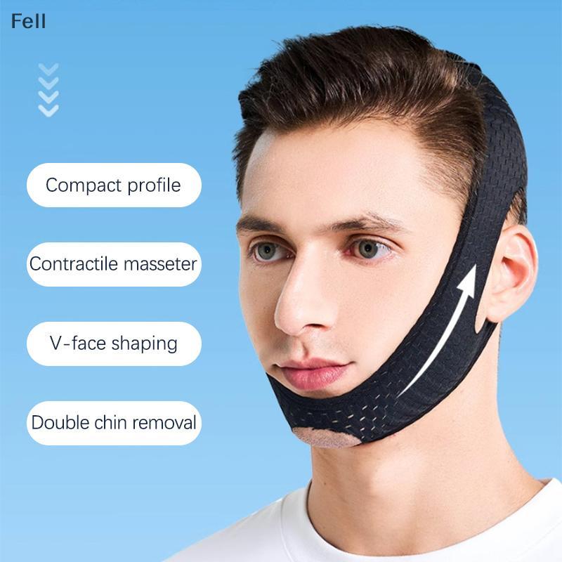 [Fel] V Face Shaper Lift Massageador Anti Rugas Red Soins Bandagem De Queixo Duplo Fino Cuidados Faciais Beleza Saúde Em