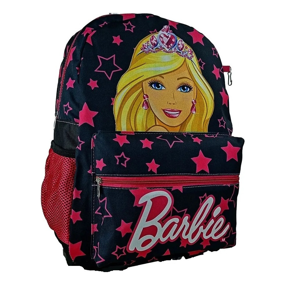 Mochila Barbie Costas Infantil Escolar Menina Bolsa Creche