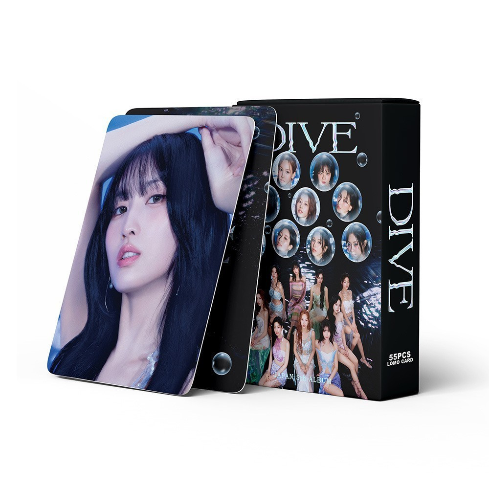 55 Pçs/set TWICE Photocards Mergulho Álbum LOMO Carrinho Postal Para Fãs