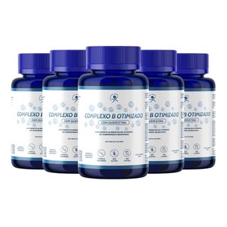 Kit Complexo B Com Quercetina Vitamina 360 Cápsulas Nutriage