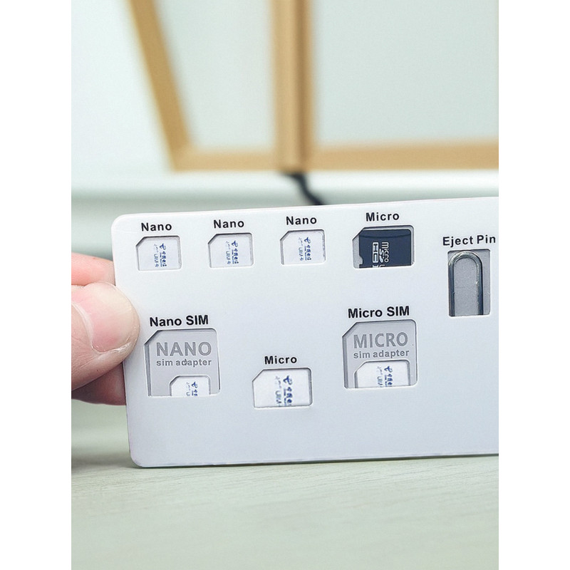 V4sim casos Ultra-fino titular do cartão sim restaurar caso de cartão do telefone móvel nano bandeja de cartão Slot de c