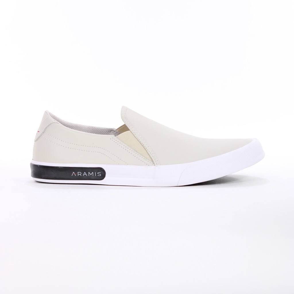 Tênis Aramis Stripe Slip On Off White - Masculino