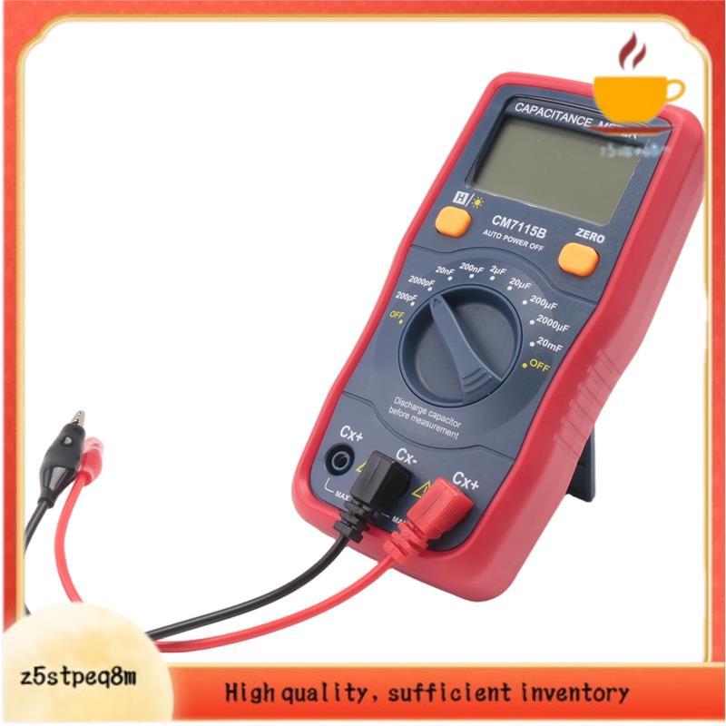 CM7115B Medidor De Capacitância Multímetro Digital Ferramenta De Medição De Display LCD , Atualização CM-7115A
