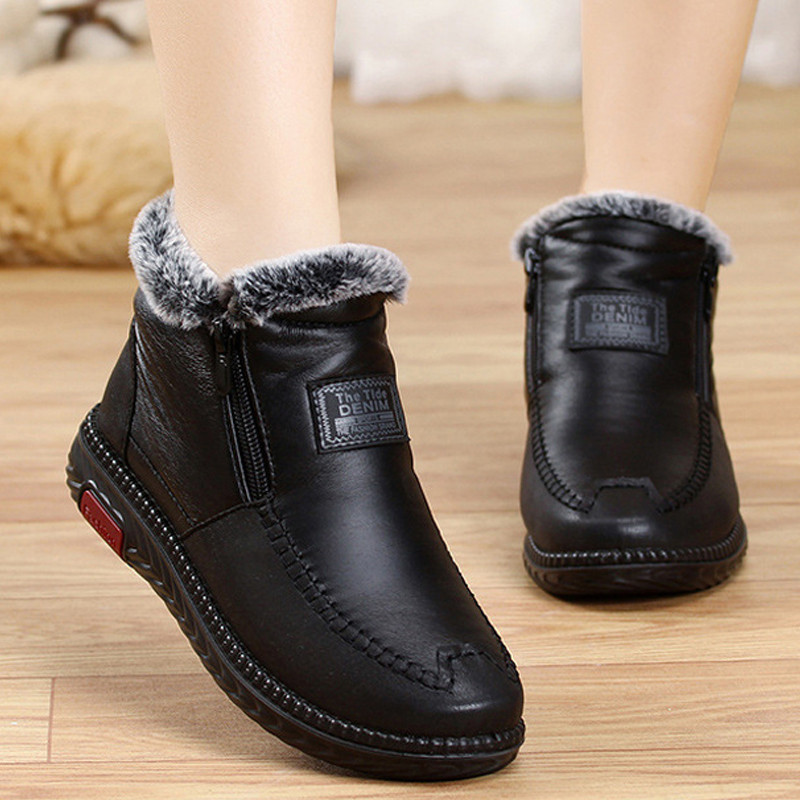 Botas de Inverno Femininas Impermeáveis, Calçados Casuais Antiderrapantes, Botas de Moda Feminina 2024 GH688 3841