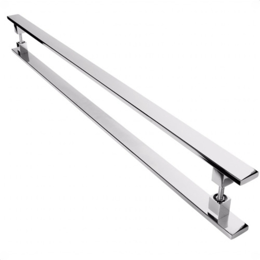 Puxador 1MT Elegance Para Porta Pivotante Inox