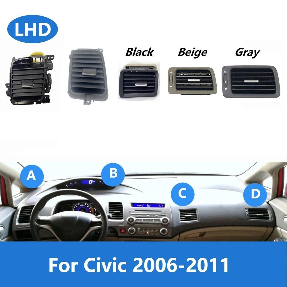 Ruili190 AC Ar Condicionado Saída De Ventilação Para HONDA CIVIC 2006 2007 2008 2009 2010 2011 Estilo Do Carro Grade