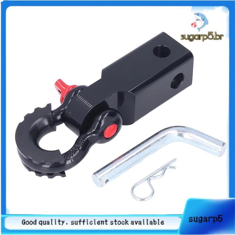 2in Universal Manilha Engate Gancho Receptor Reboque Preto