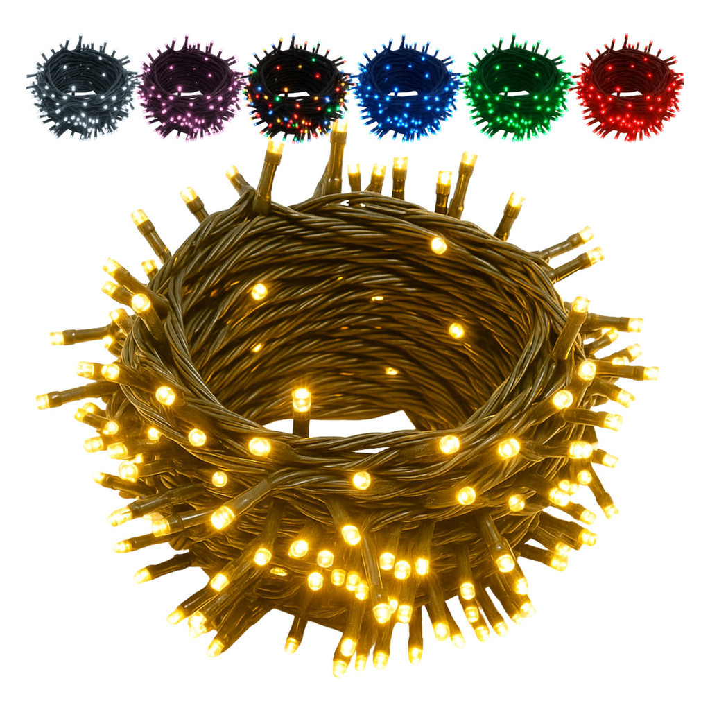 Pisca Pisca Led 25m 8 Modos Natal Festa Decoração Grande