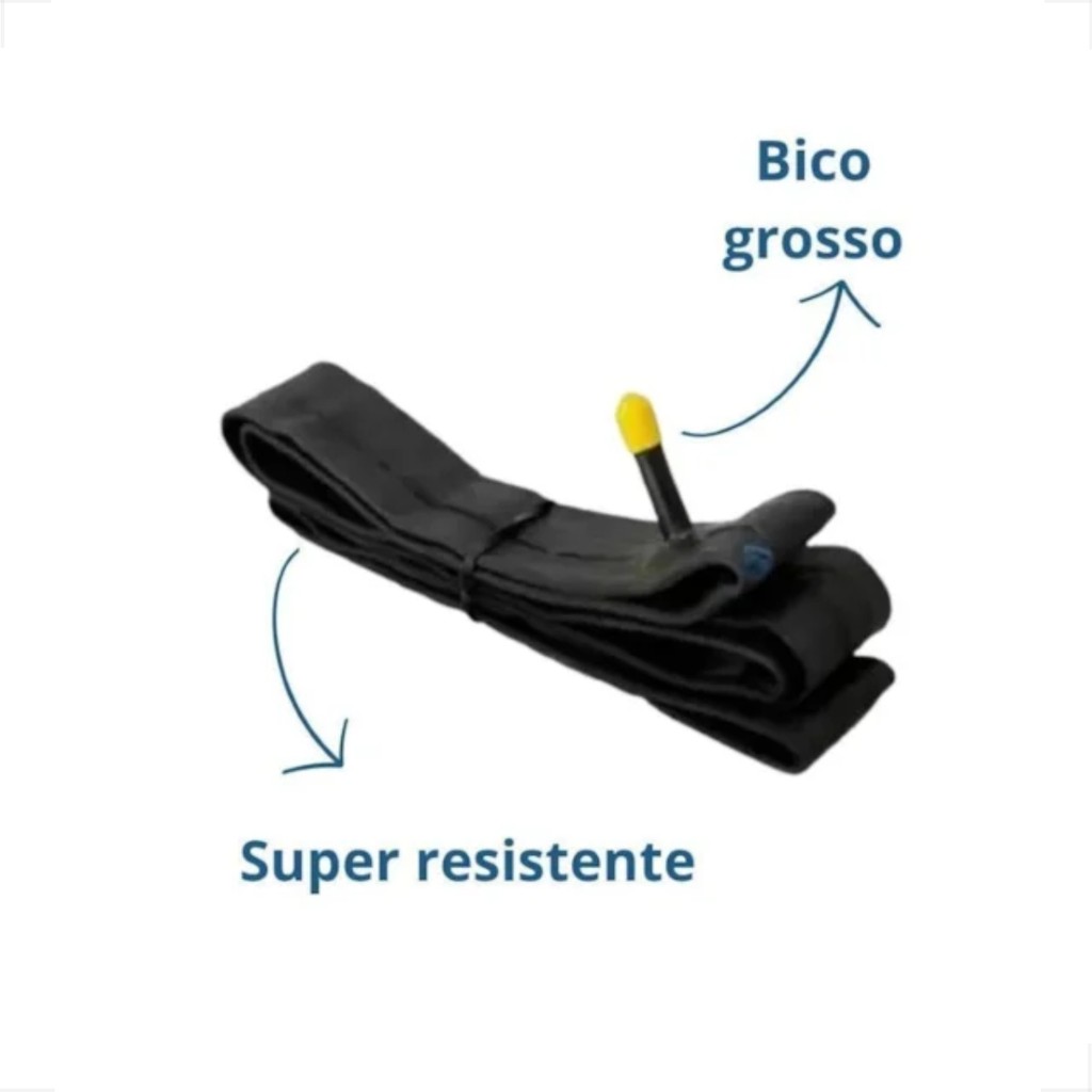 8 UNIDADES Câmara De Ar Para Bicicleta Aro 20 Pirelli Bico Grosso 33mm Camera Bike Infantil Mtb · foto 2