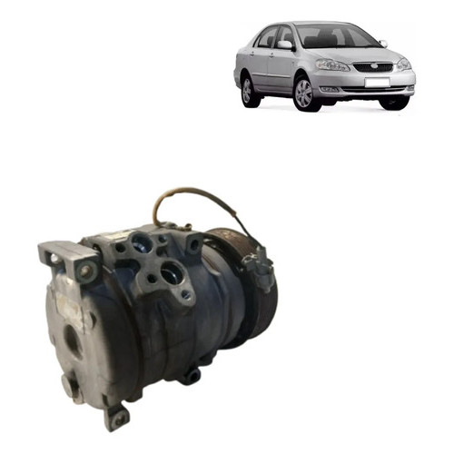 Compressor Ar Corolla 2002 2003 2004 2005 2006 2007 6pk 12v