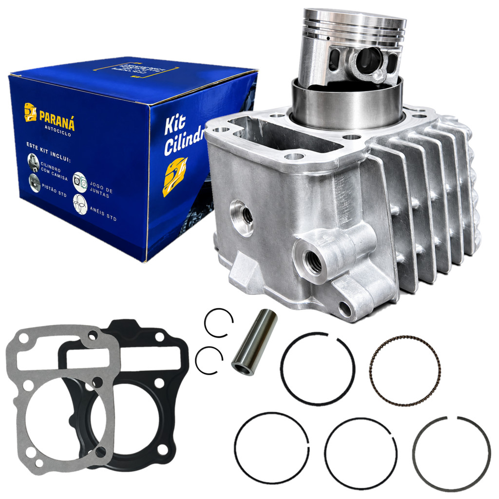 KIT CILINDRO BIZ 110I 2016 A 2024 POP 110I 2016 A 2024