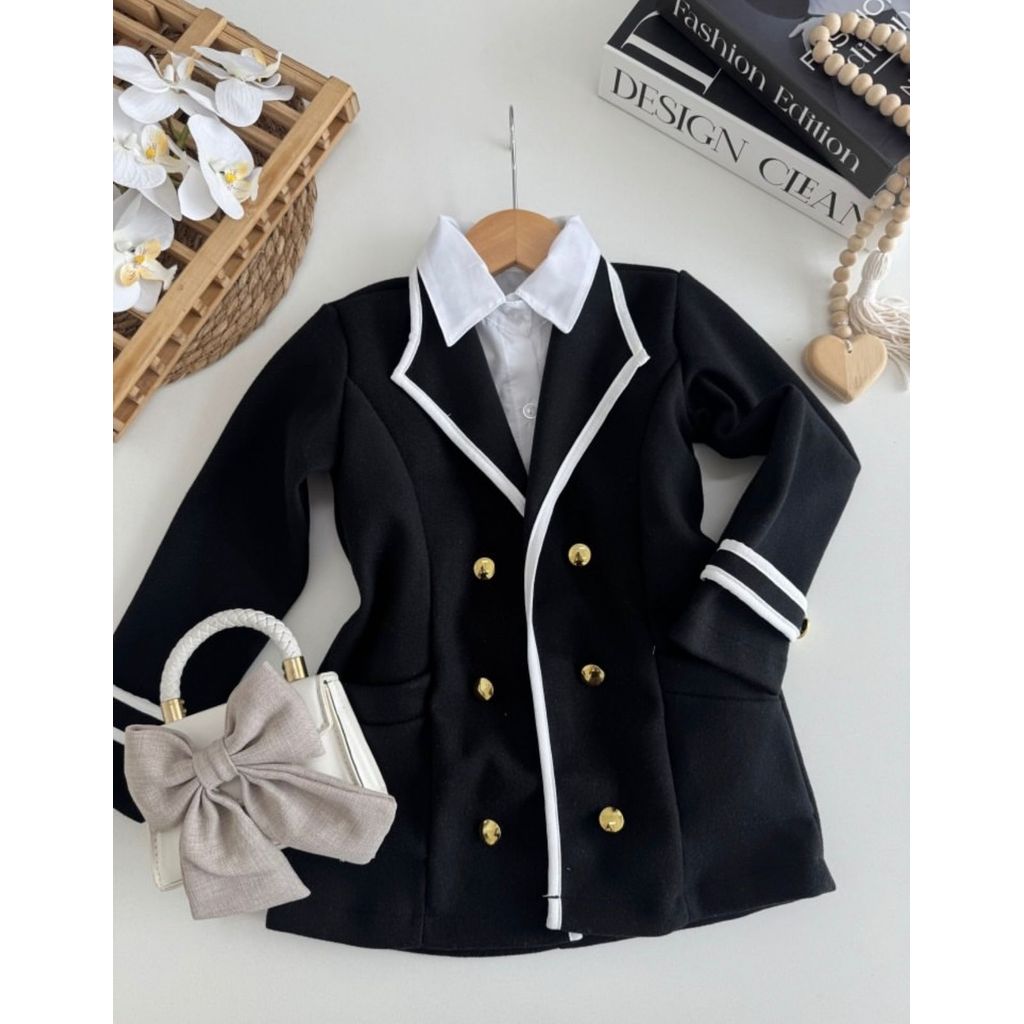 Casaco sobretudo infantil menina inverno lã batida  botão preto, rosa, marrom quentinho 4 ao 10