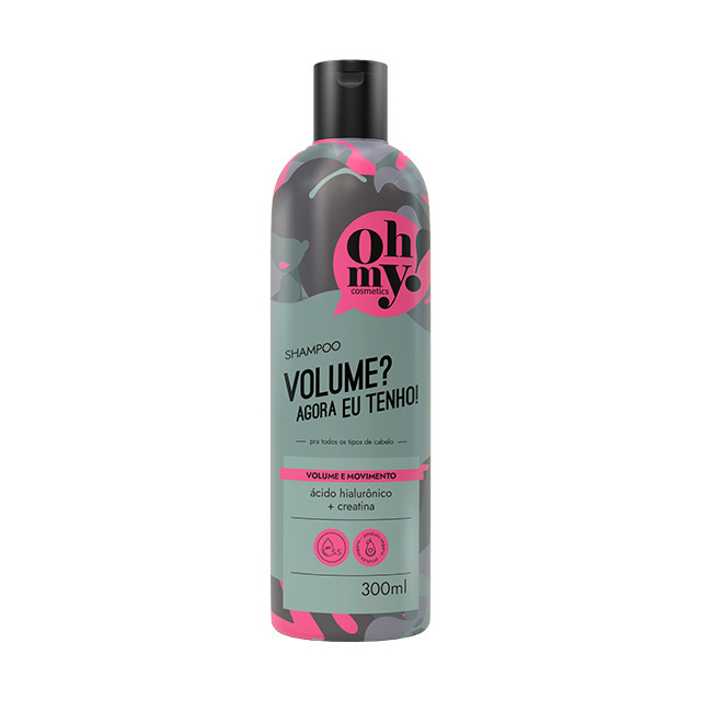 Shampoo Volume? Agora eu tenho! 300ml Oh My | Volume e movimento