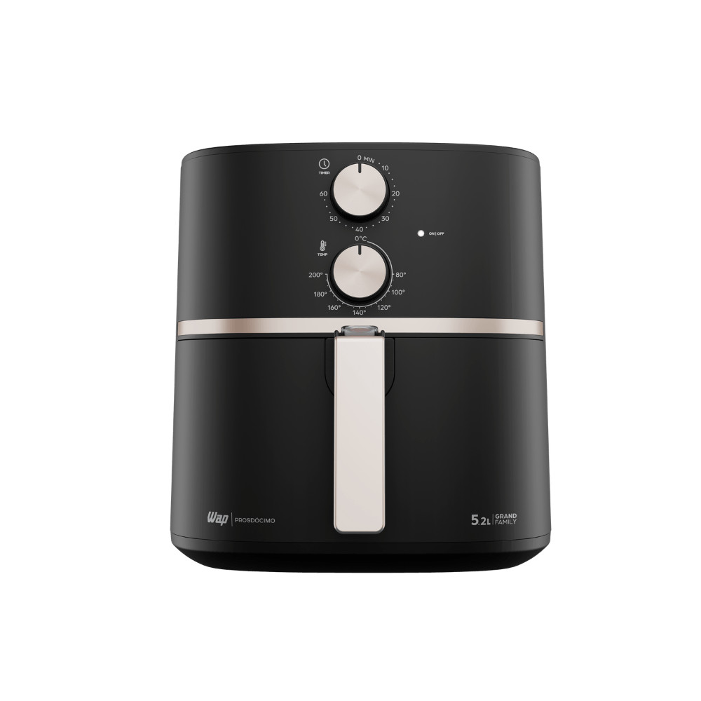 Fritadeira Air Fryer  WAP   5,2L Grand Prosdócimo  1500W Preta