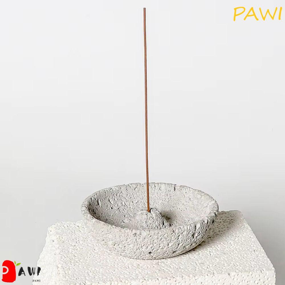 Queimador De Incenso De Cimento PAWI , Suporte De Bastão Textura De Concreto Plug in Decorativo De Estilo Planetário