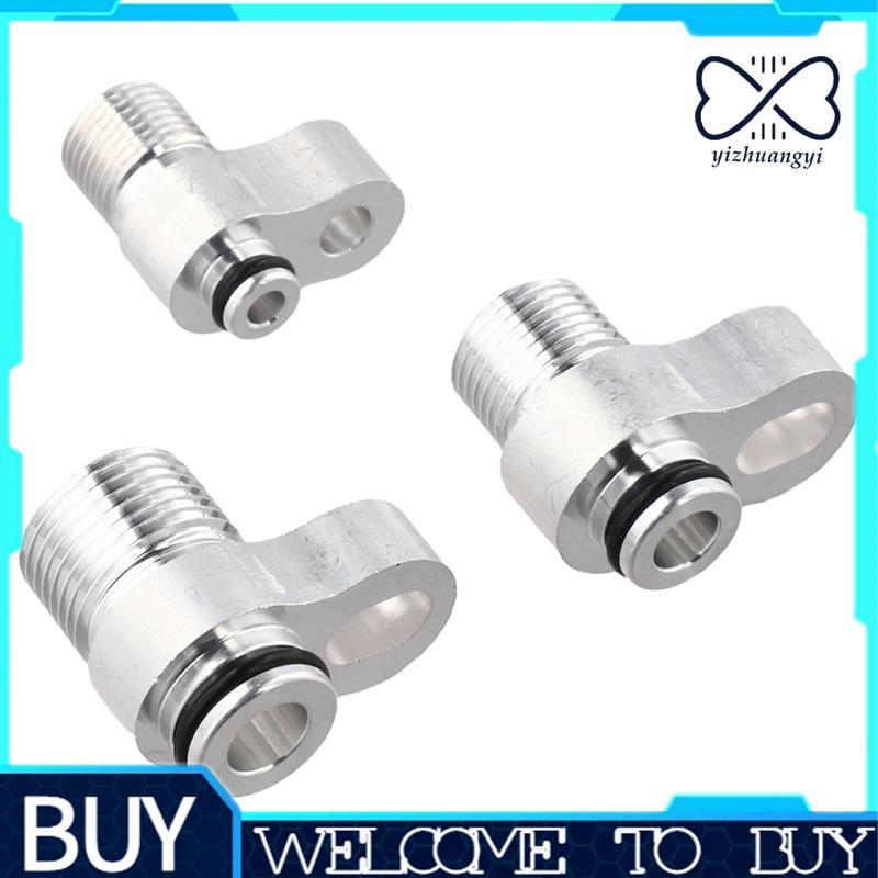 Linhas A/C Do Condensador Radiador 3 Peças Conector De Ar Condicionado Carro Mangueira Adaptador De Montagem Para R134A