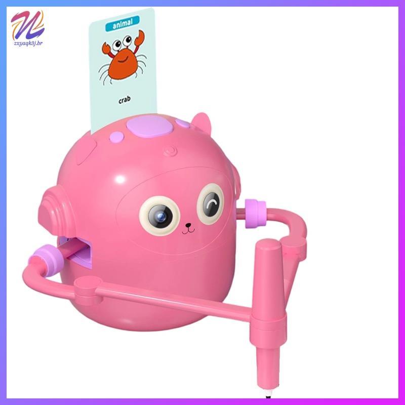 Robô De Desenho Educacional Interativo Para Crianças , Autodesenho , Artista , Aprendendo Rosa