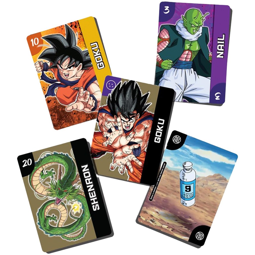 Detalhes do Jogo Do Dragon Ball Z Trio Brinquedo Com 30 Cartas Presente Para Crianças
