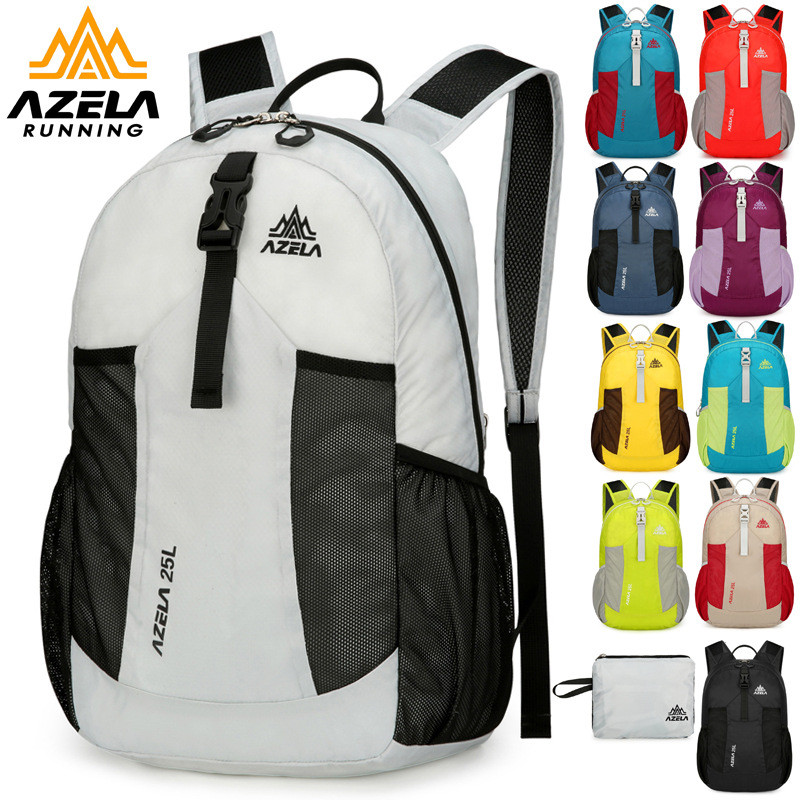 Esportes repelentes de água ao ar livre Ultra-leve mochila grande capacidade dobrável lazer correndo esportes montanhism
