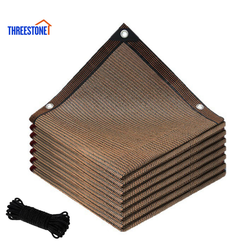 Patio Sunshade Garden Shade Cloth with Reinforced Grommets – Durable Netting for Plants Kennels Chicken Coops Pergolas