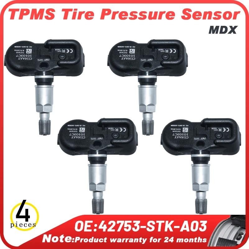 Sensor De Pressão Dos Pneus 42753STKA03 TPMS 315MHz PMV-107G Para Acura MDX 2007-2013 RDX 2012 TSX 2007-2008 42753-STK-A