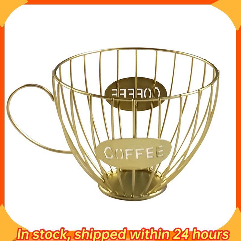 Cesta De Armazenamento De Cápsulas De Frutas E Café , Suporte Organizador Em Formato De Xícara De Para Casa , Hotel , Do