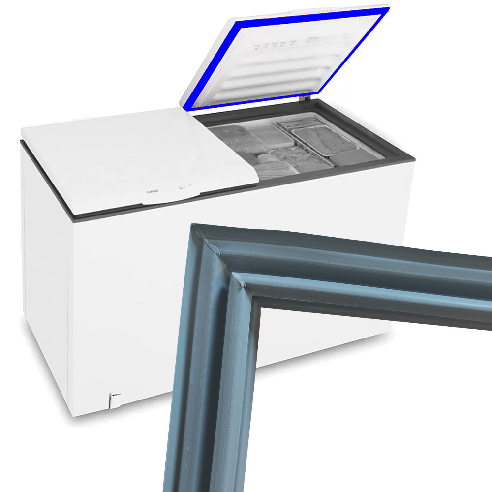 Borracha Gaxeta Freezer Para Metalfrio Da550 82x61 Unitária