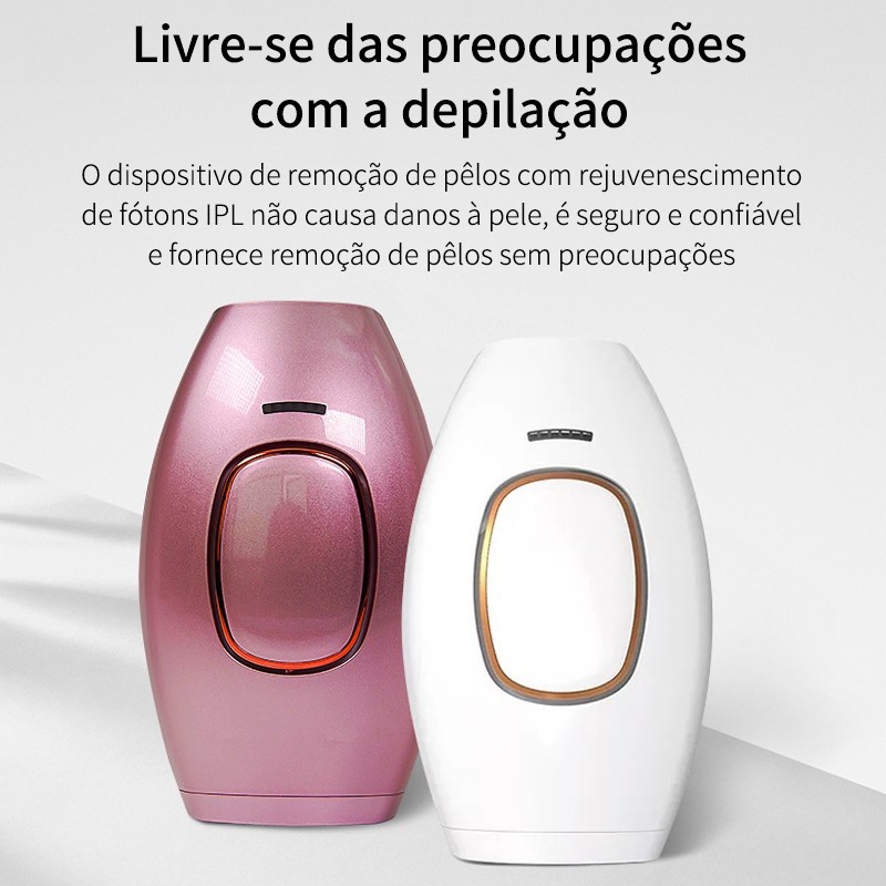 Depilador a Laser de IPL para Remoção Permanente dos Pelos Depilador eletrico feminino-TopZemShop-