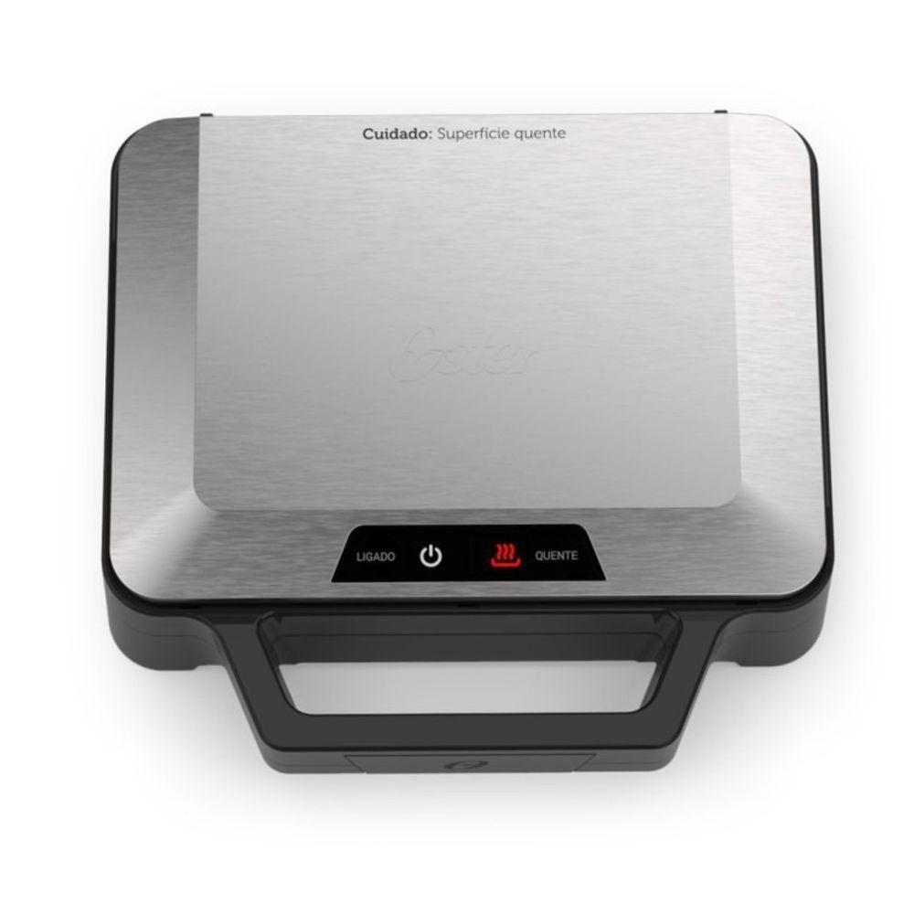 Grill Sanduicheira Inox Oster Osan500 - 220v