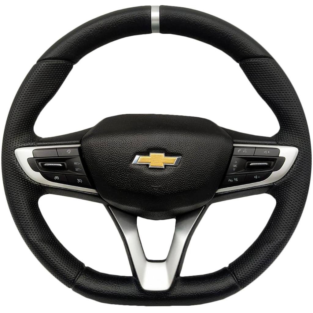 VOLANTE ESPORTIVO TRACKER CORSA CELTA CLASSIC MONZA MONTANA PRISMA MERIVA ZAFIRA S10 AGILE KADETT D20 COMANDO SEM FUNÇÃO