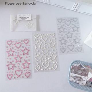 FFBR 3D Estrela Coração Adesivos De Cristal Crianças DIY Decoração Auto Adesivo Jóias Artesanato Brilhante Strass Menina em Oferta na Shopee
