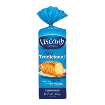 Pão de forma tradicional Visconti 400g
