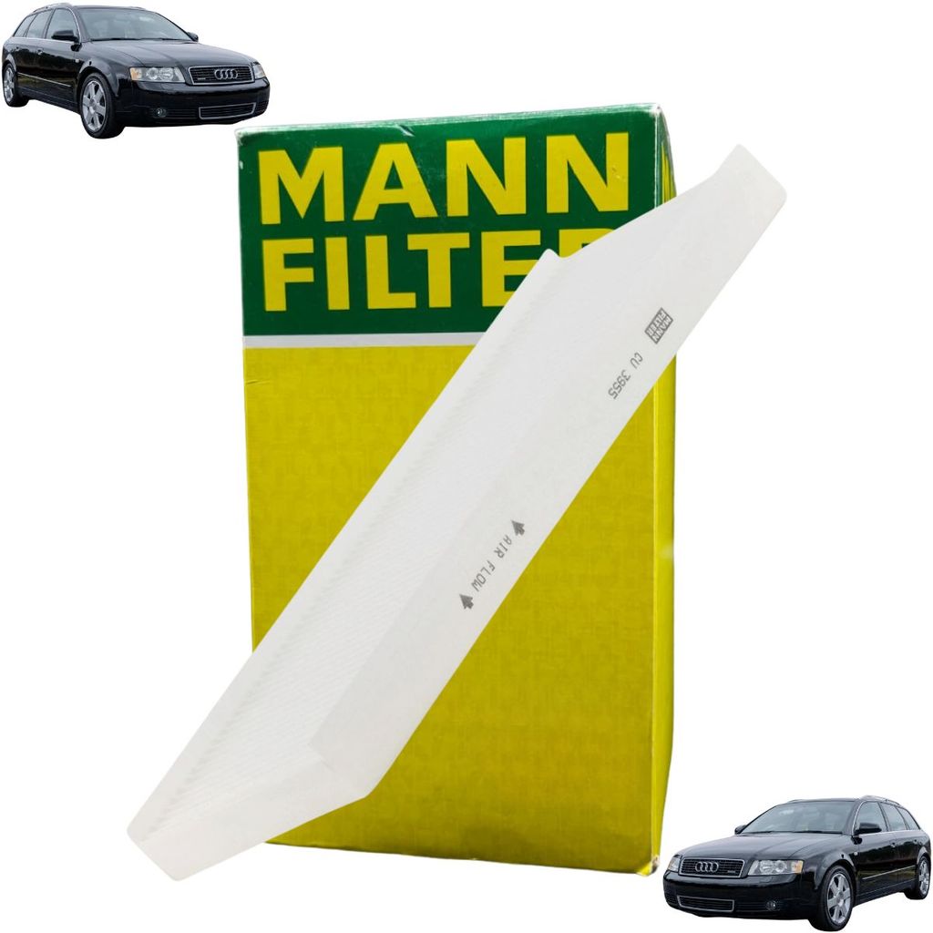 Filtro De Cabine 80 1992 A 1995 / 80 Avant 1992 A 1995 / A4 1994 A 2000 / A4 Avant 1994 A 2004 / Passat 1996 A 2005