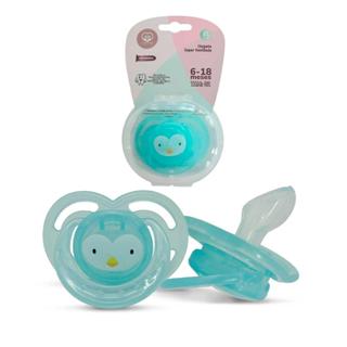 Chupeta Super Ventilada Bico Ortodôntico Com Tampa Tamanho 2 Azul Rosa em Oferta na Shopee
